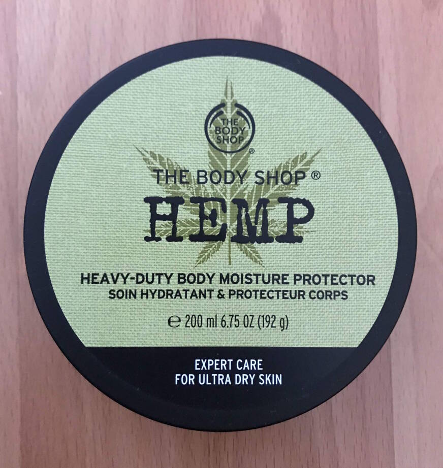 soin hydratant protecteur corps chanvre the body shop
